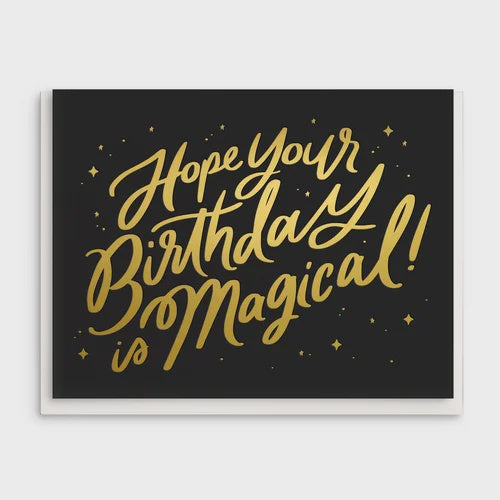 Magical Birthday - Gold Foil