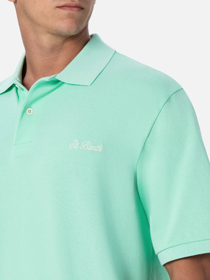 Cotton Piquet Polo Shirt Beverly Hills