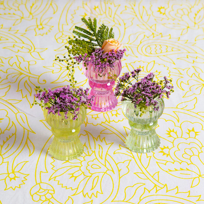 Glass Candle Holder - Small