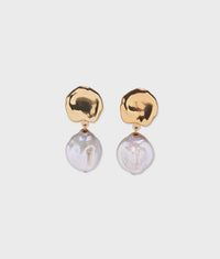 Coin Reflection Earrings