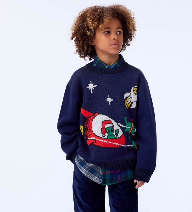 Bello Merry Space-mas Sweater