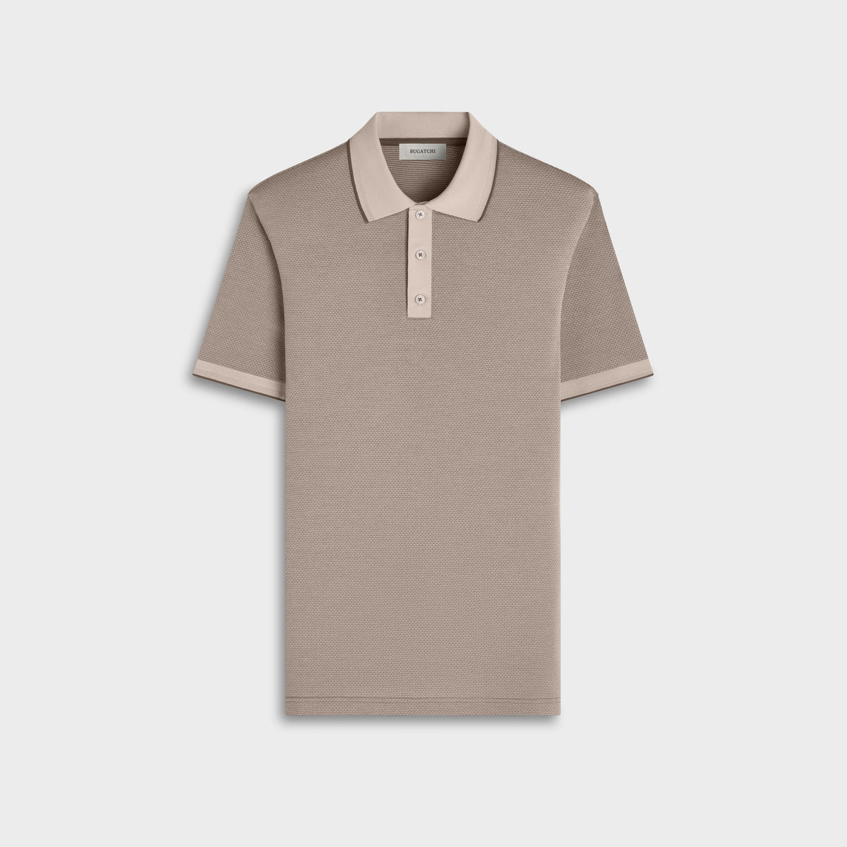 Bird's Eye Three-Button Polo