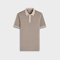 Bird's Eye Three-Button Polo