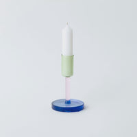 Medium Glass Candle Holder