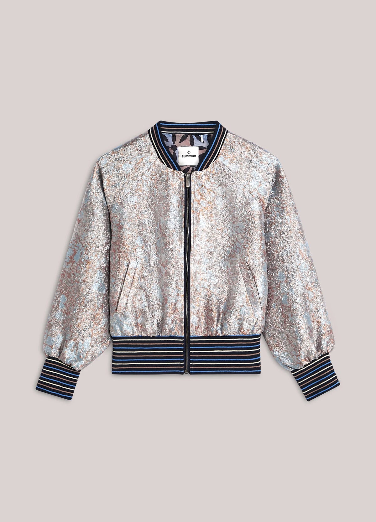 Bomber Jacquard Jacket