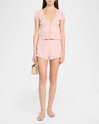 Bondy Floral Short Blouse