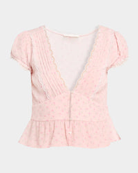 Bondy Floral Short Blouse