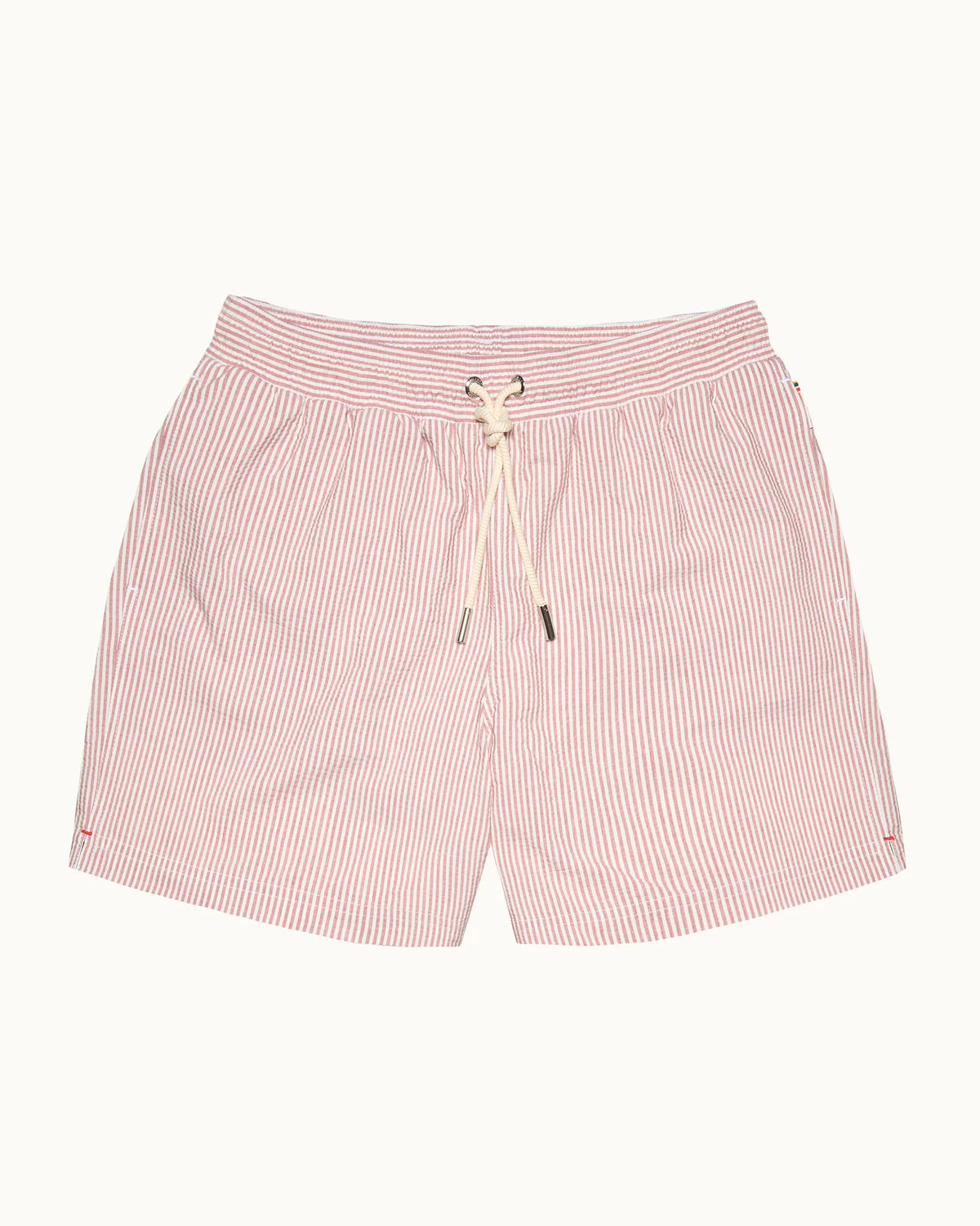 Boxer Seersucker Swim Short