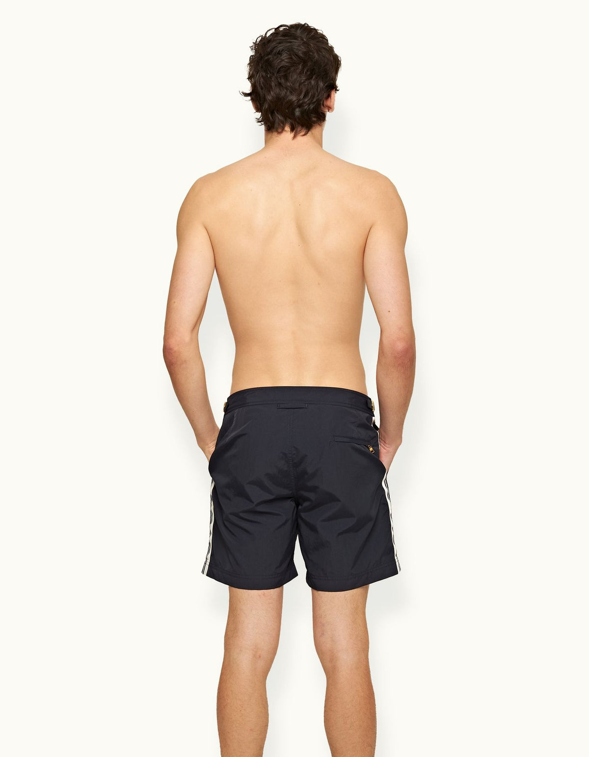 Border Tape Swim Short