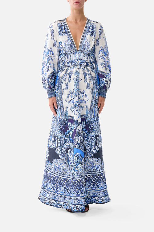 Button Shaped Waist Dress