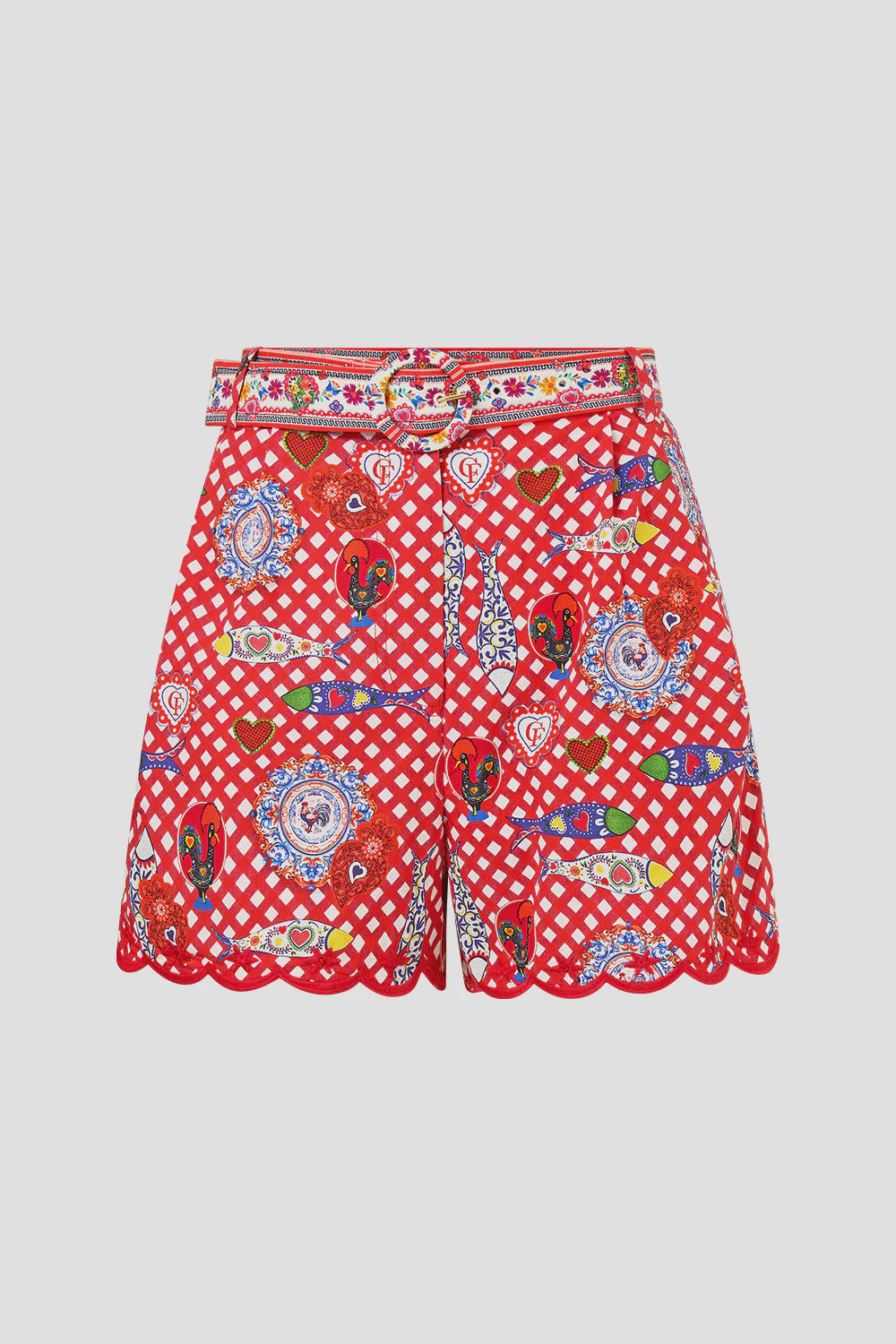 Tuck Front Shorts