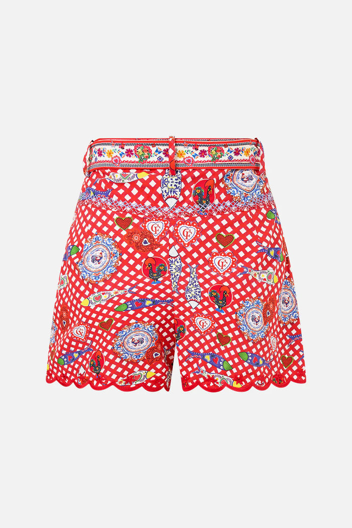 Tuck Front Shorts