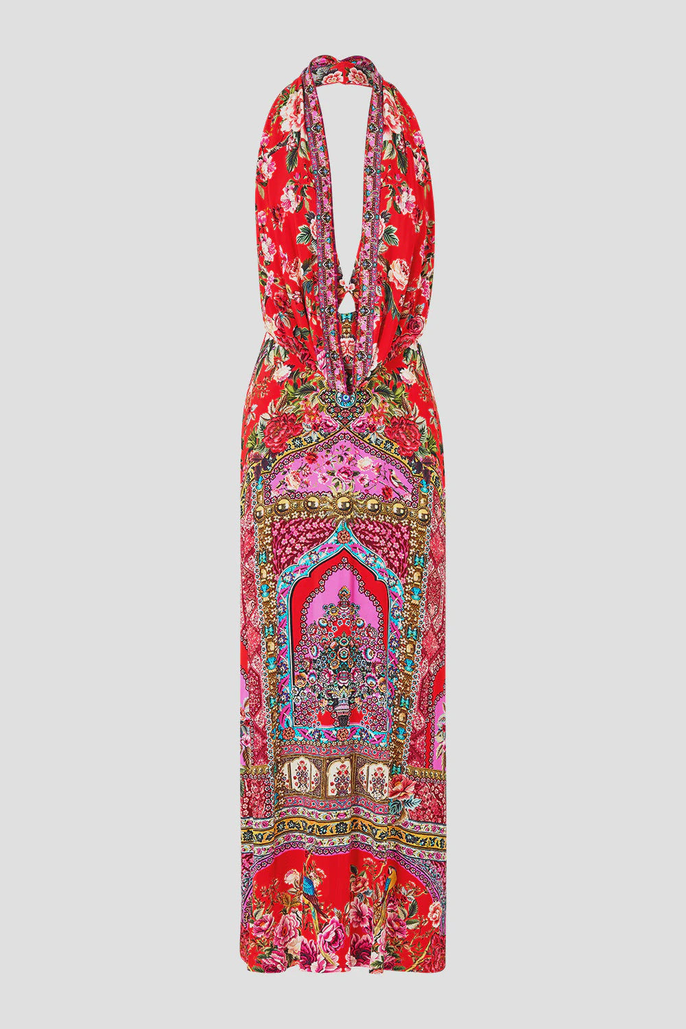 Deep Cowl Plunge Dress