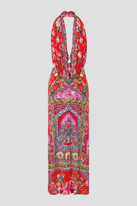 Deep Cowl Plunge Dress