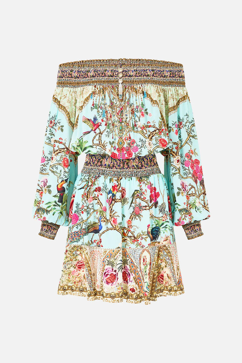 Off Shoulder Short Dress