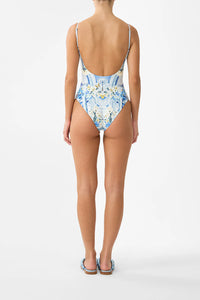 Underwire One Piece with Keyhole