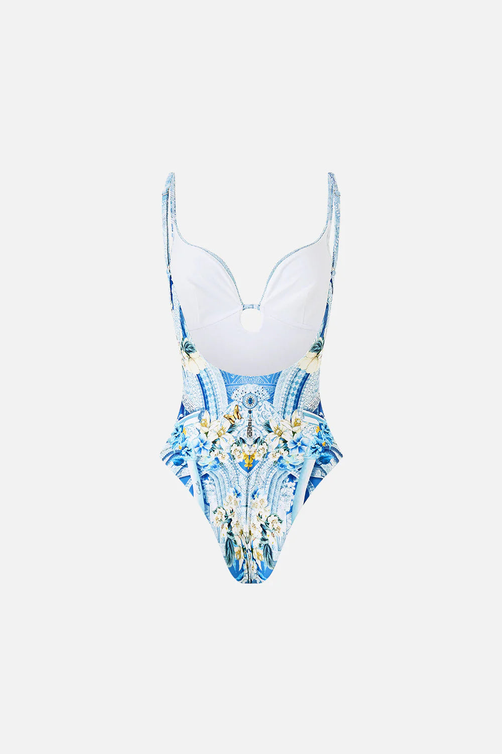 Underwire One Piece with Keyhole
