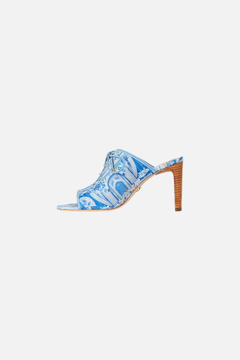 Sofia Lace up Front Heel