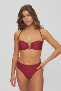 Cassis Fold Over Bottom
