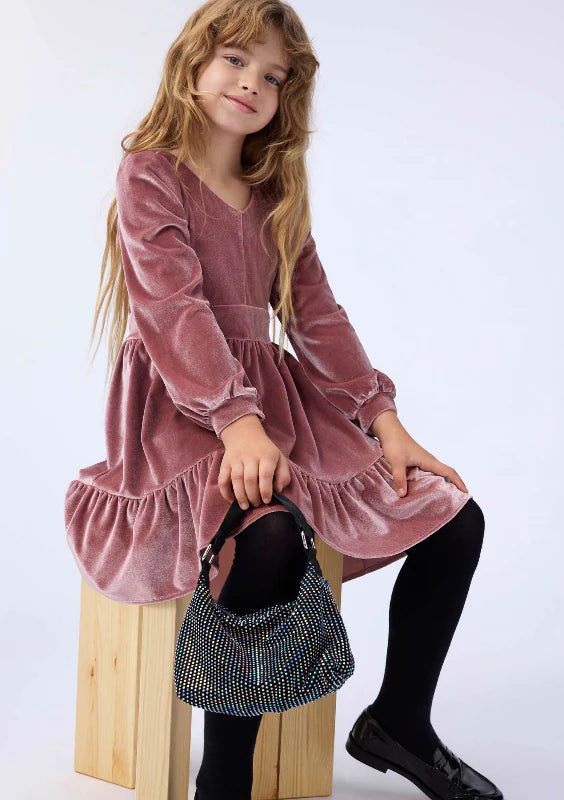 Calanthe Velvet Dress