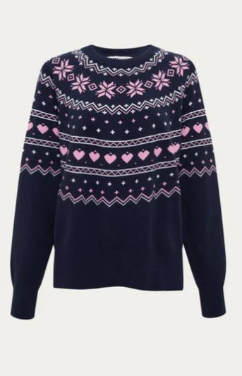 Elizabeth Sweater Snowy Peak Fairisle
