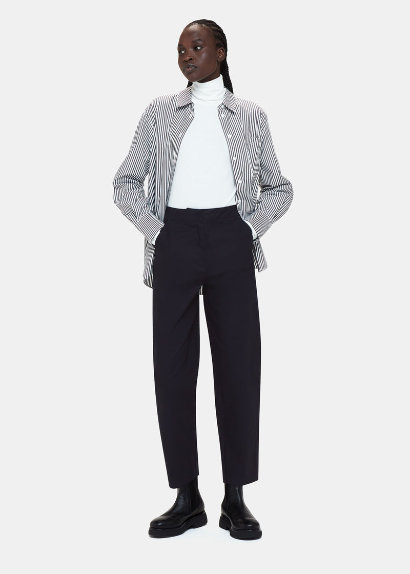 Carla Barrel Cotton Trouser