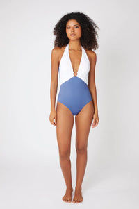 Cetara Ring Halterneck Swimsuit
