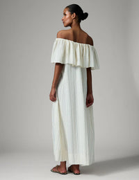 Chrissi- Raw Stripes Dress