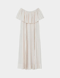 Chrissi- Raw Stripes Dress