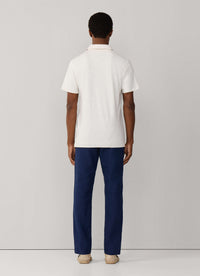 Classic Fit Linen Trim Polo