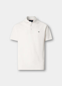 Classic Fit Linen Trim Polo