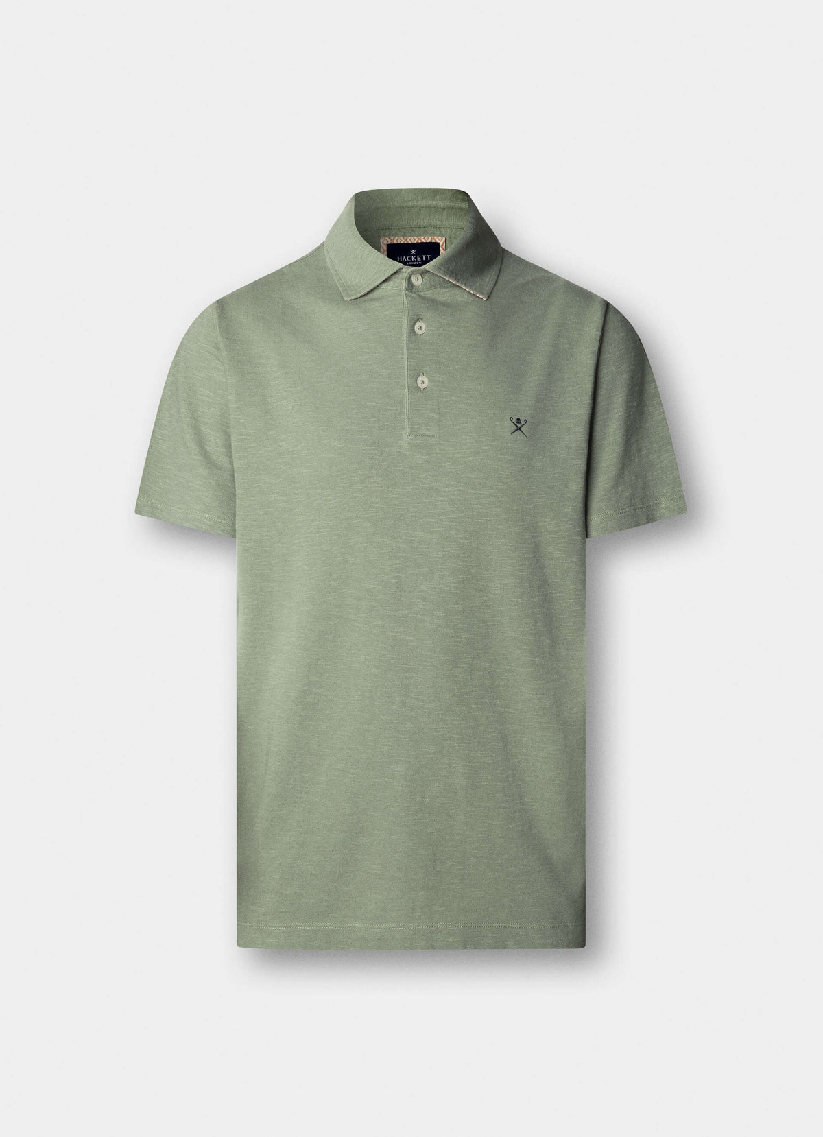 Classic Fit Linen Trim Polo