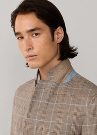 Classic Fit Pow Check Blazer