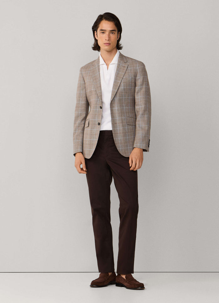 Classic Fit Pow Check Blazer