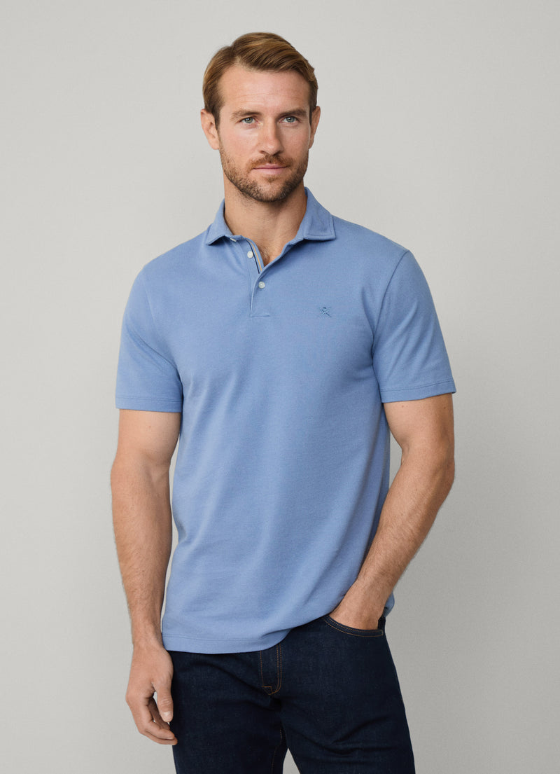 Classic Stripe Detail Polo