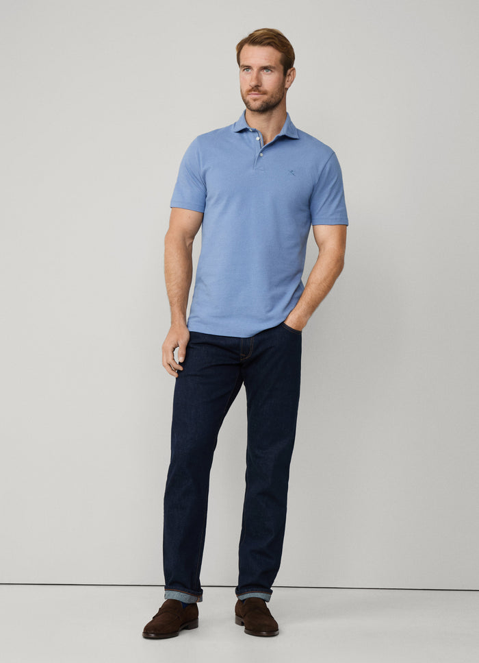 Classic Stripe Detail Polo
