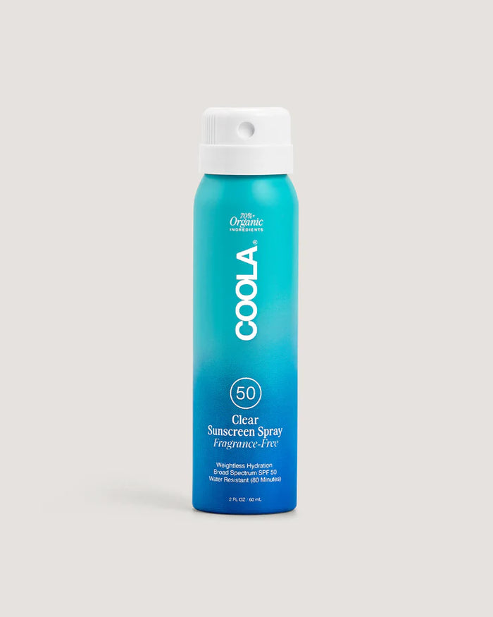 Clear Sunscreen Spray SPF 50 - Fragrance Free