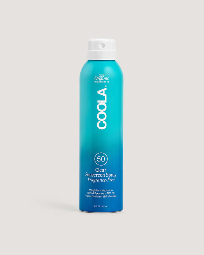 Clear Sunscreen Spray SPF 50 - Fragrance Free