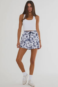 Clyde Skirt Evening Golf Toile