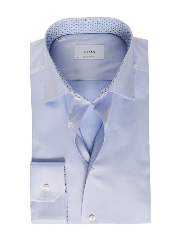 Contemporary Fit Geo Trim Shirt