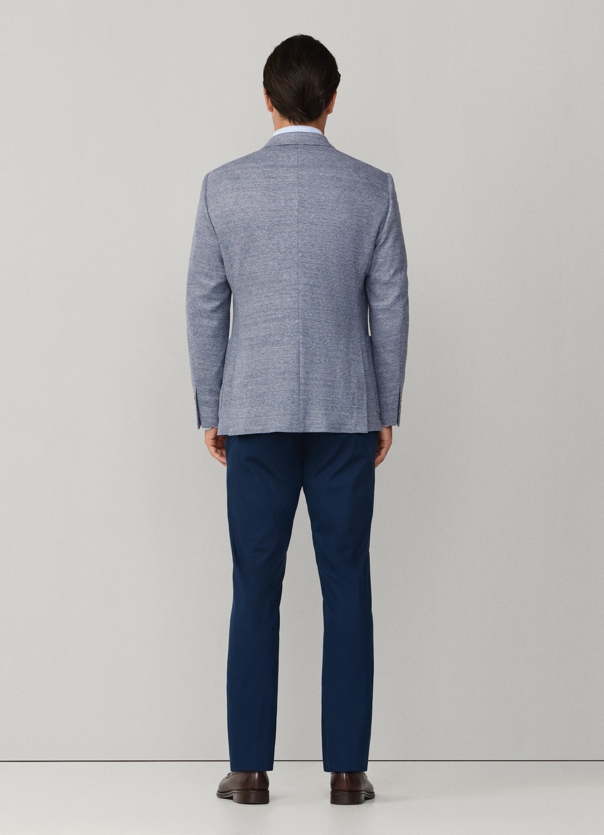 Cot-Lin Textured Jersey Blazer