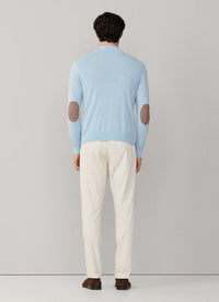 Cotton Cashmere Quarter Zip