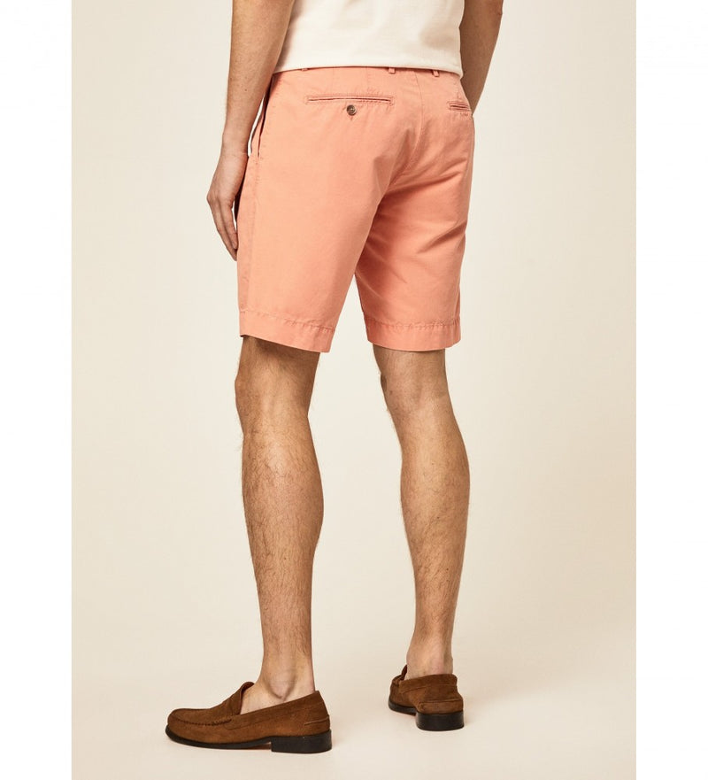 Cotton Linen Bermuda Shorts