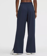 Court Rival Wide-Leg Track Pant Regular Stitched Logo