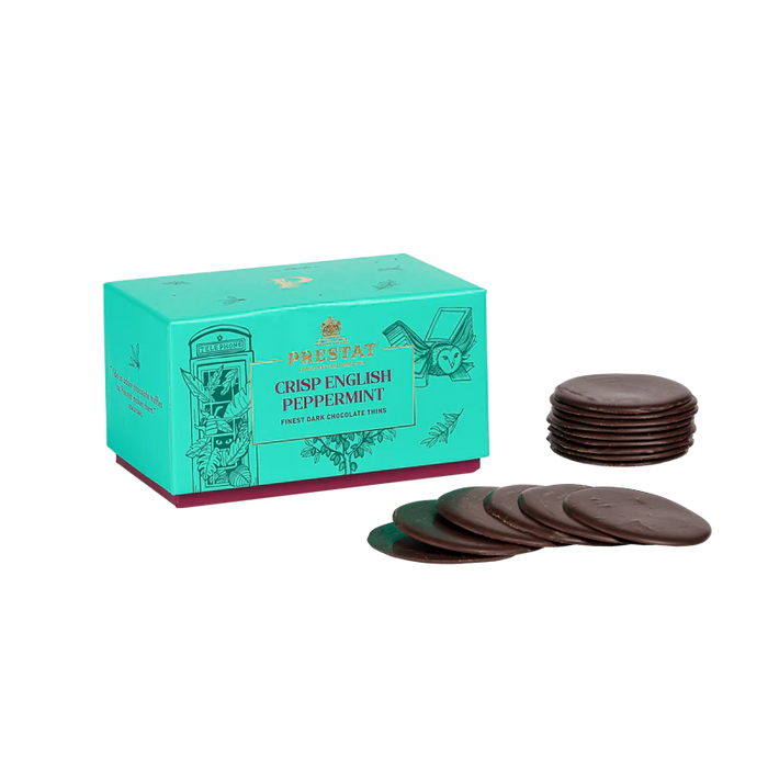 Crisp English Peppermint Dark Choc. Thins 200g