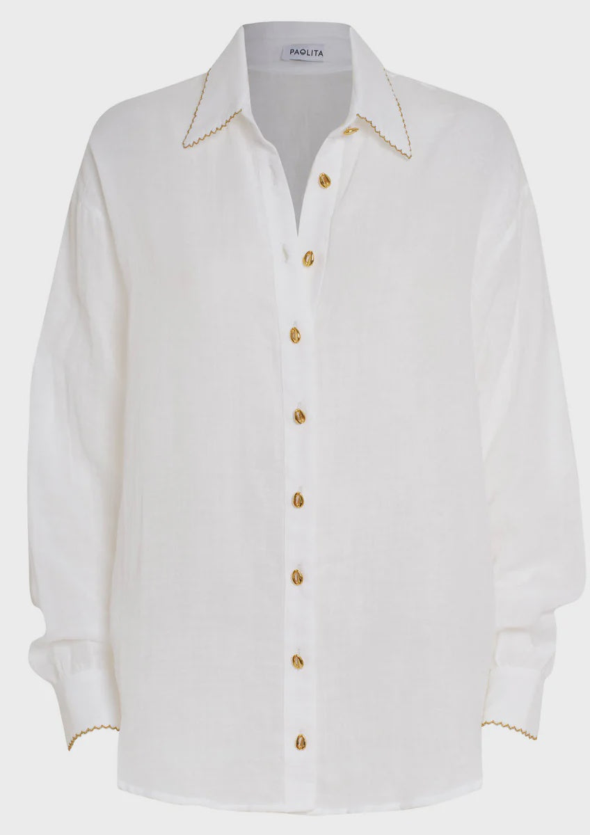 White Helena Shirt