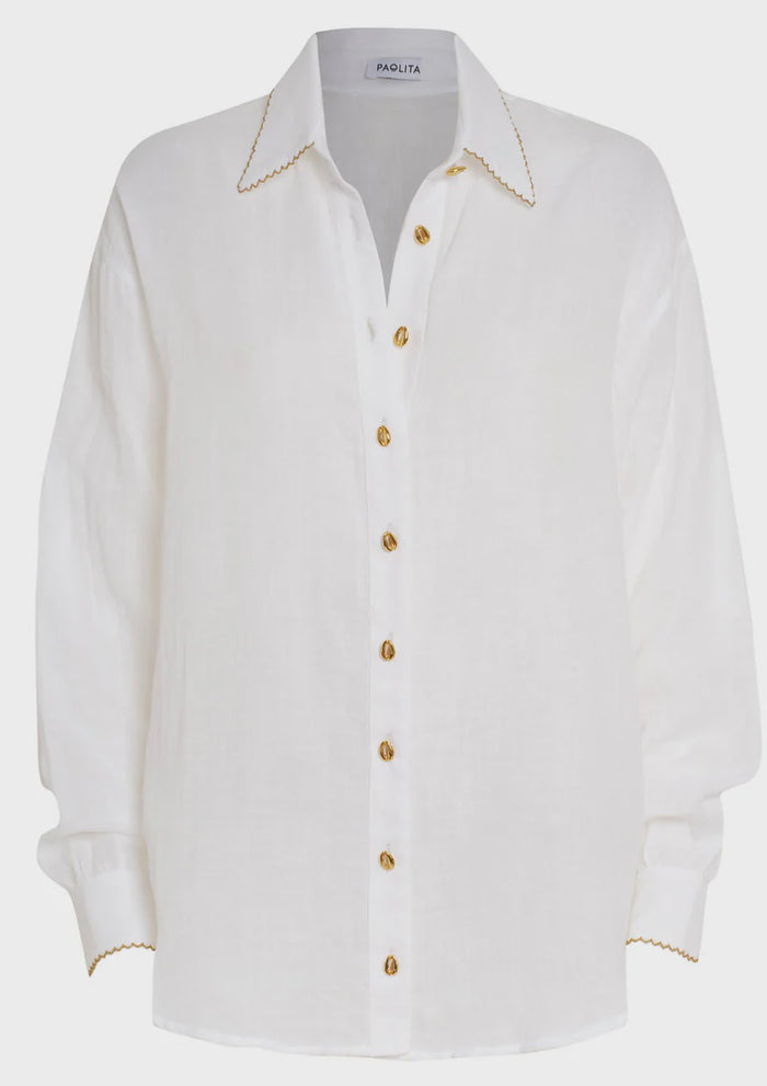 White Helena Shirt