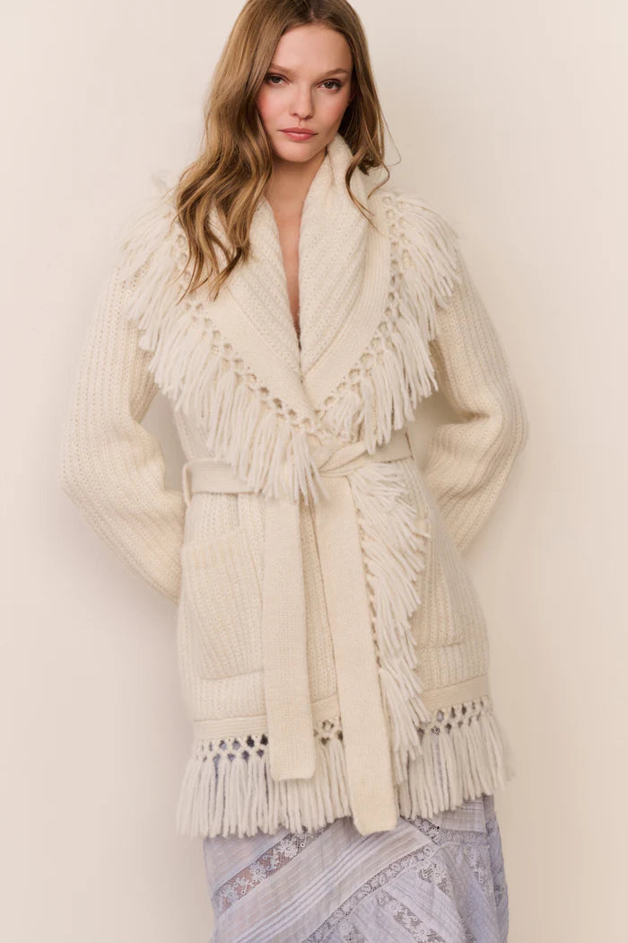 Daphira Fringe Cardigan