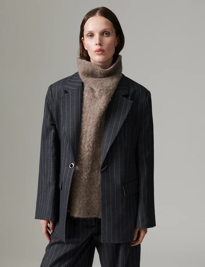 Bono Pinstripe Blazer