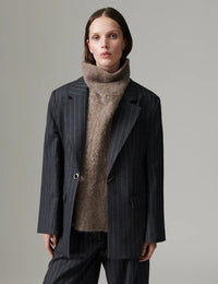 Bono Pinstripe Blazer